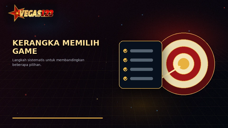 Kerangka langkah memilih game secara edukatif