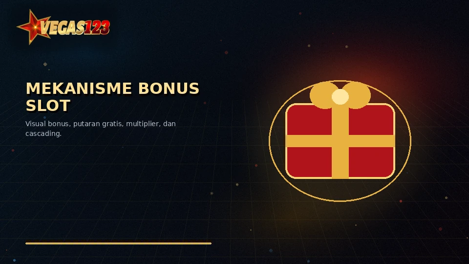 Diagram edukatif mekanisme bonus slot
