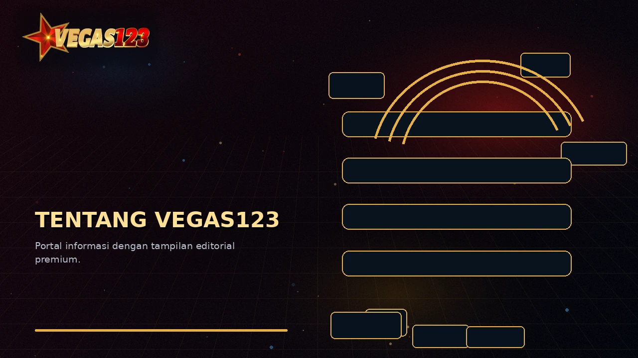 Ilustrasi identitas pusat informasi Vegas123